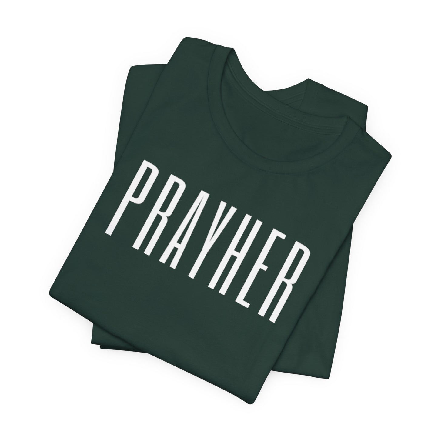 Signature PRAYHER® Tee Bold Faith. Street Style. Power Moves.